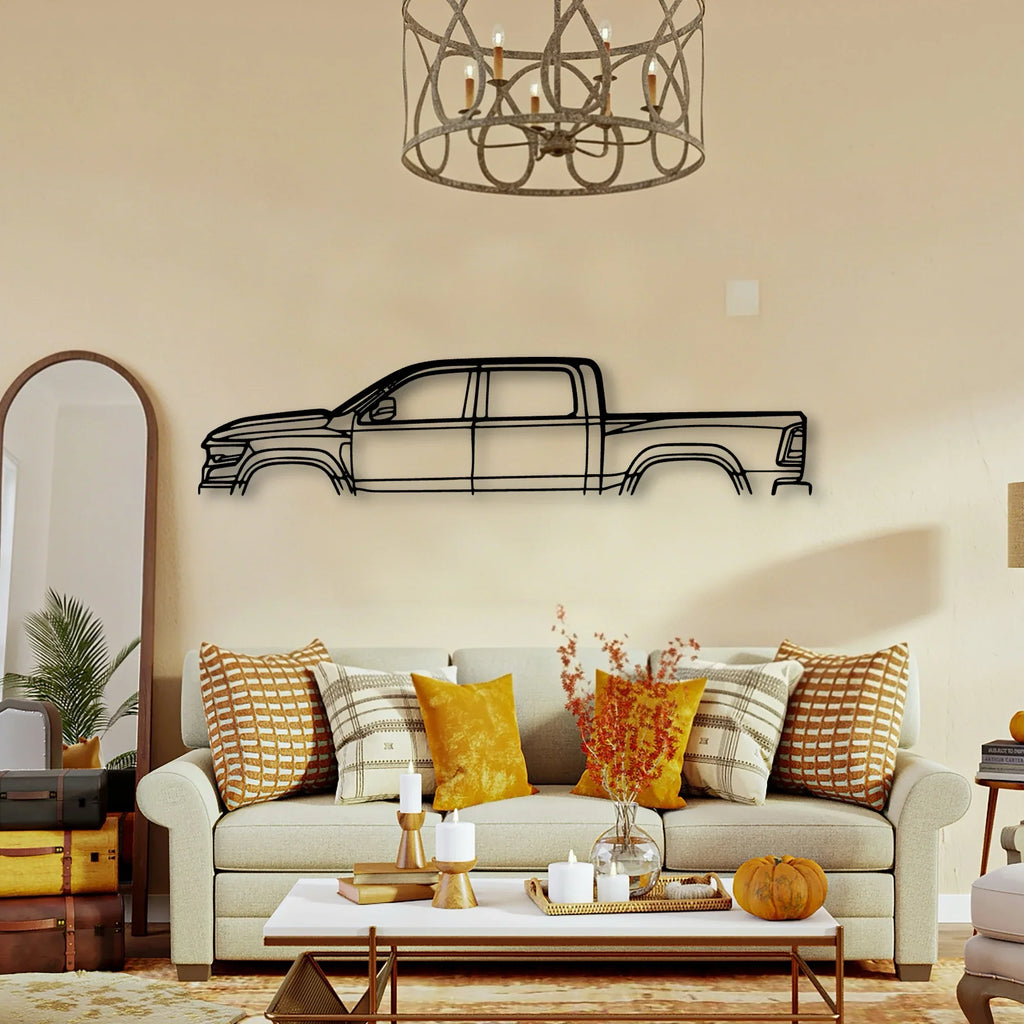 TRX 2021 Classic Silhouette Metal Wall Art - Tinvibe