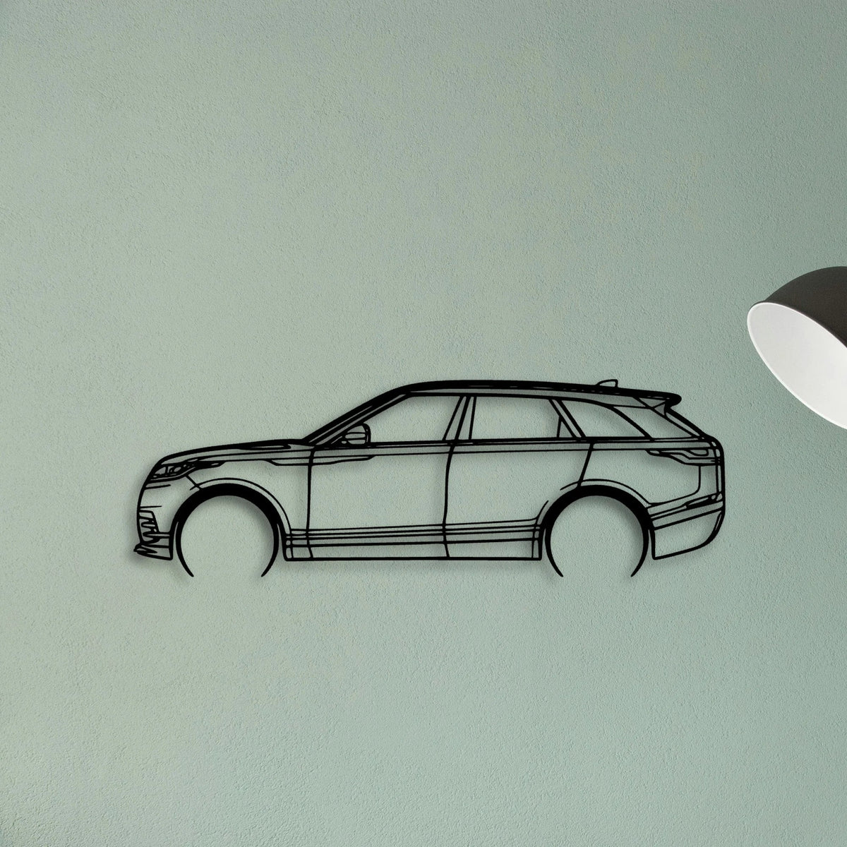 Velar 2020 Classic Silhouette Metal Wall Art - Tinvibe