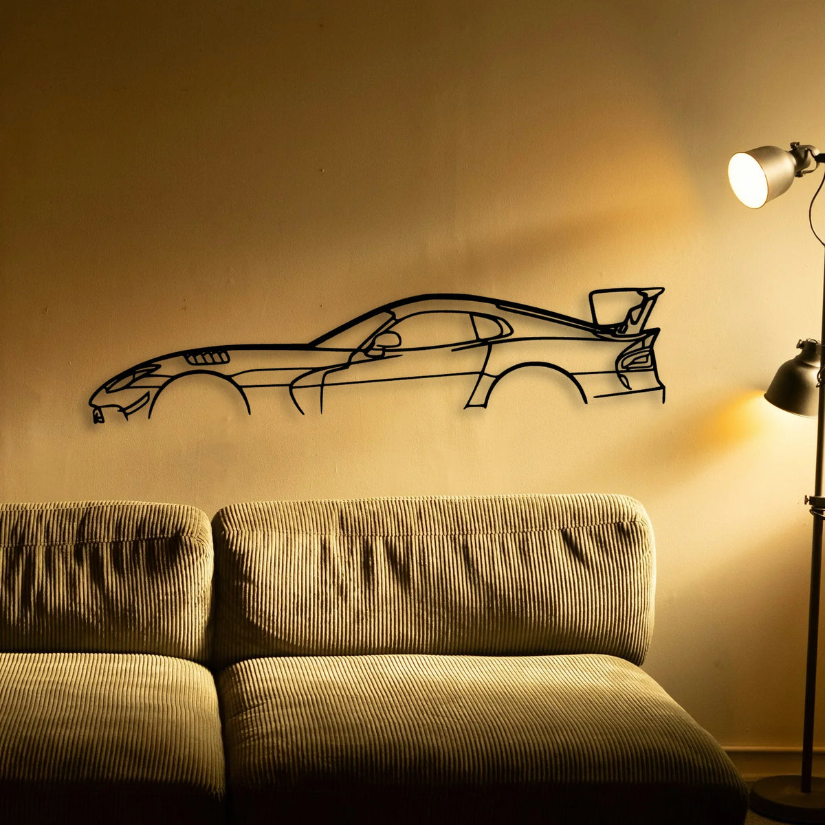Viper ACR GEN 5 Classic Silhouette Metal Wall Art - Tinvibe