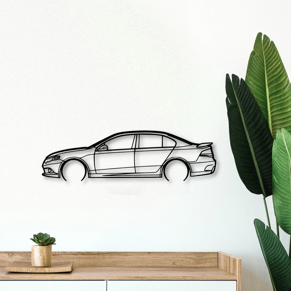 XR50 Turbo 2010 Classic Silhouette Metal Wall Art - Tinvibe