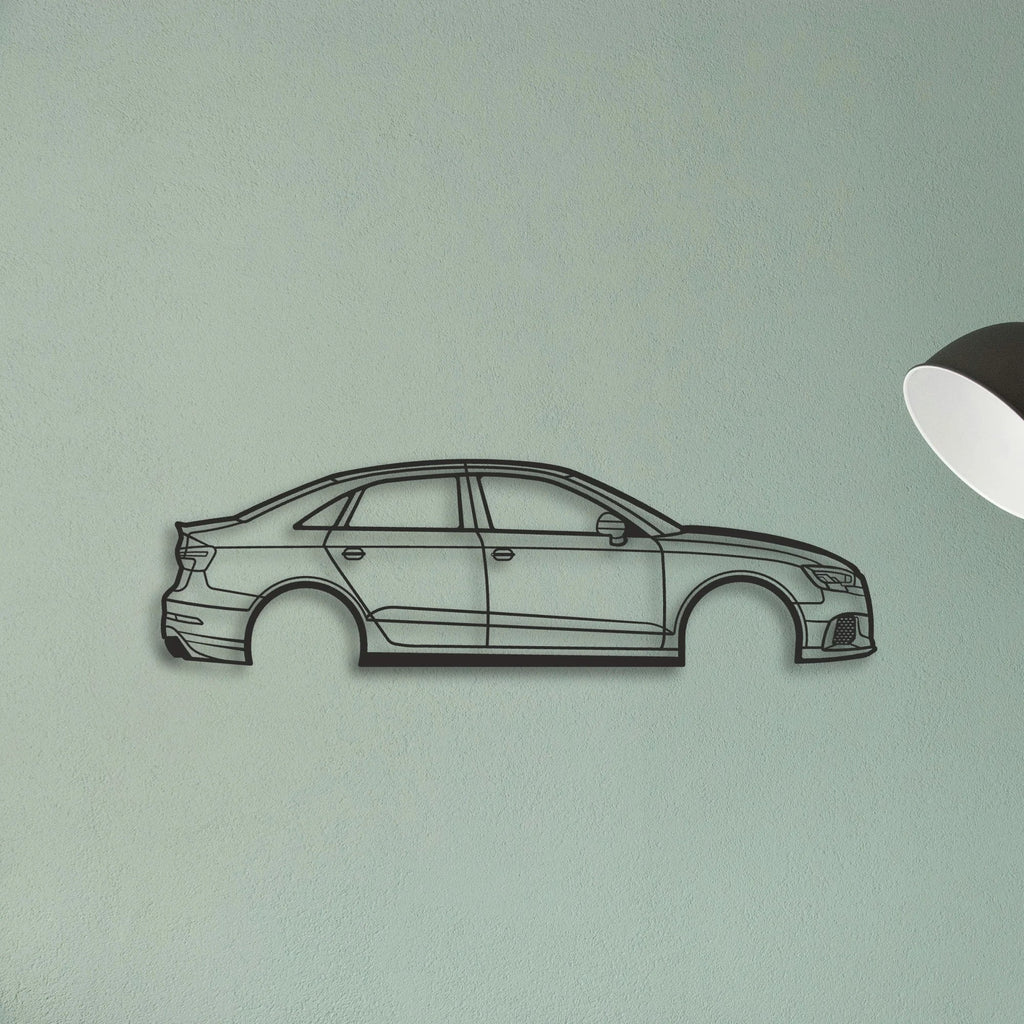 A RS3 Classic Silhouette Metal Wall Art - Tinvibe