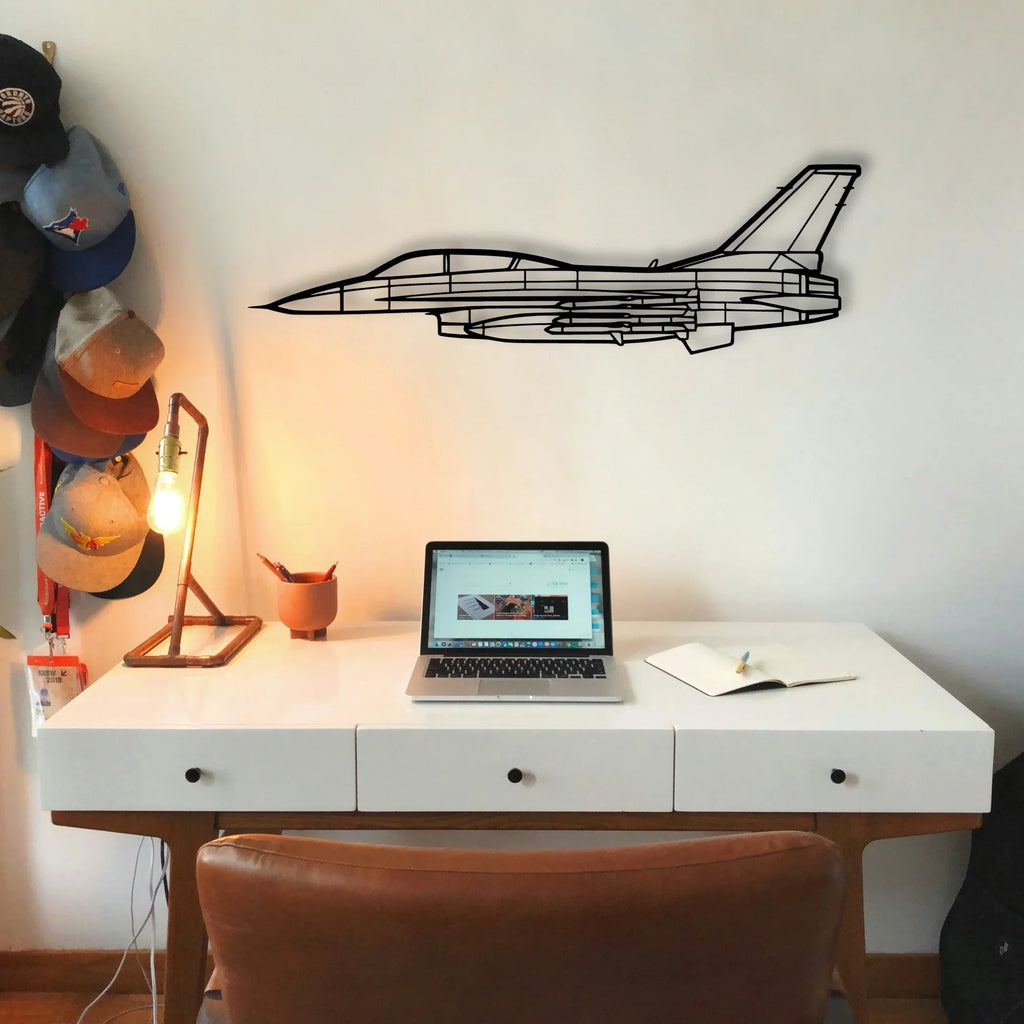 A185F Float Classic Aircraft Silhouette Metal Wall Art - Tinvibe