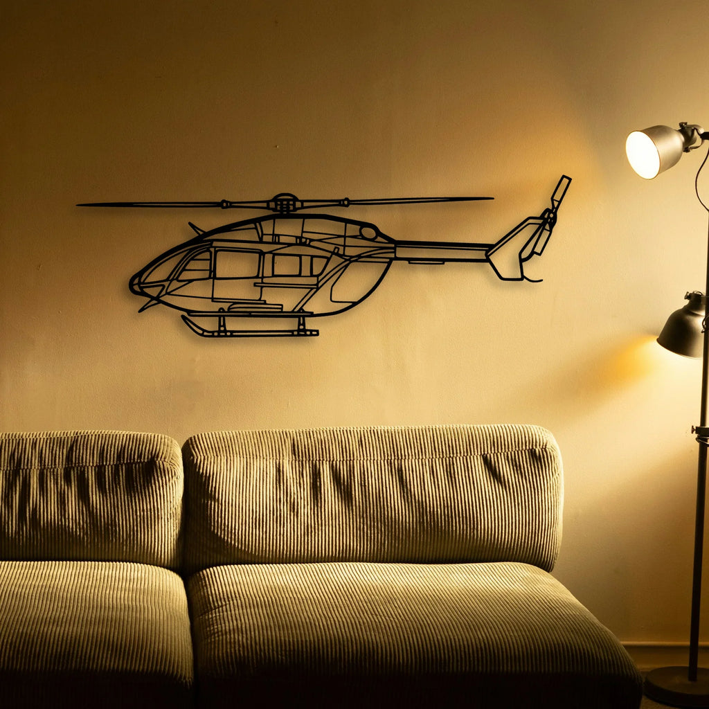 A300 600F Classic Aircraft Silhouette Metal Wall Art - Tinvibe
