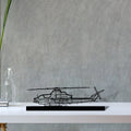 ah-1z-viper Silhouette Metal Art Stand - Tinvibe