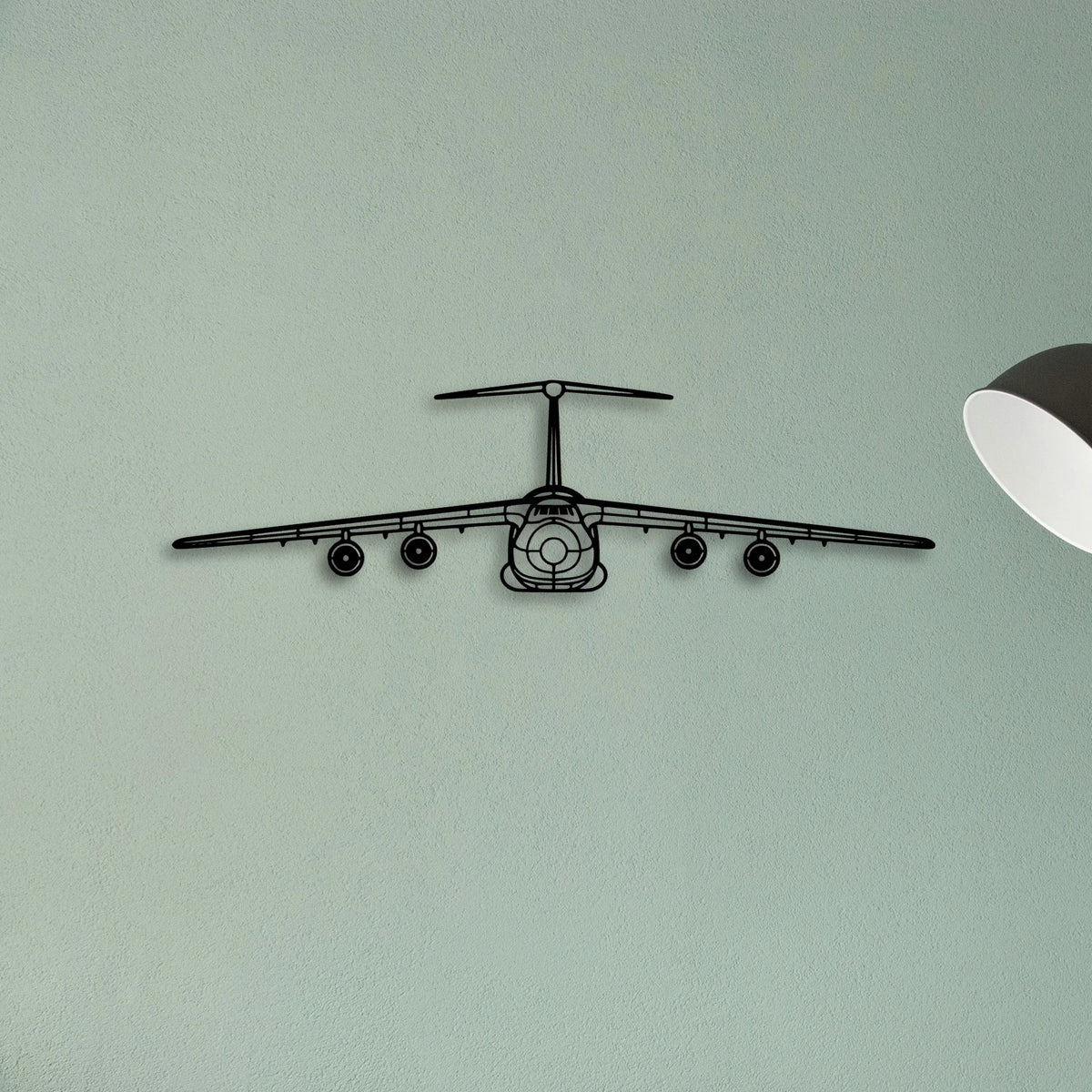Ah 64D Apache Classic Aircraft Silhouette Metal Wall Art - Tinvibe