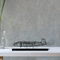 b25j Silhouette Metal Art Stand - Tinvibe