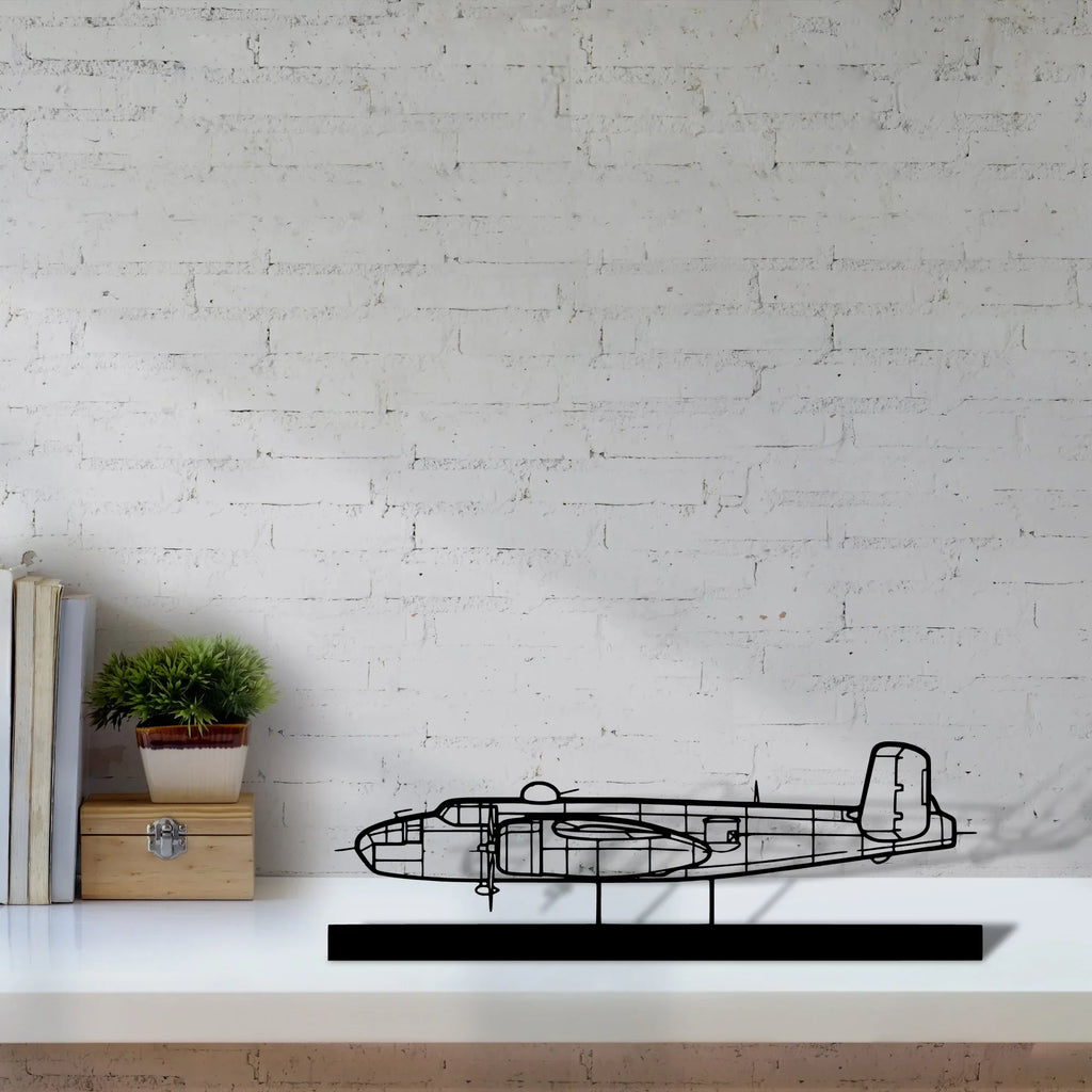 b25j Silhouette Metal Art Stand - Tinvibe
