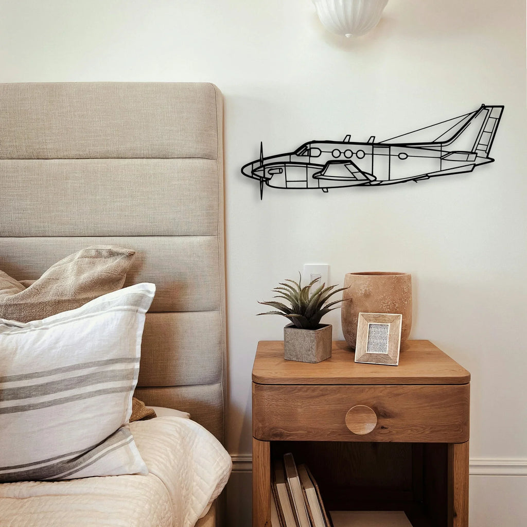 Bac Concorde Classic Aircraft Silhouette Metal Wall Art - Tinvibe