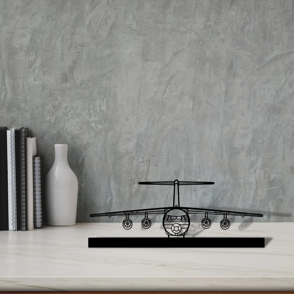 bae-146 Silhouette Metal Art Stand - Tinvibe