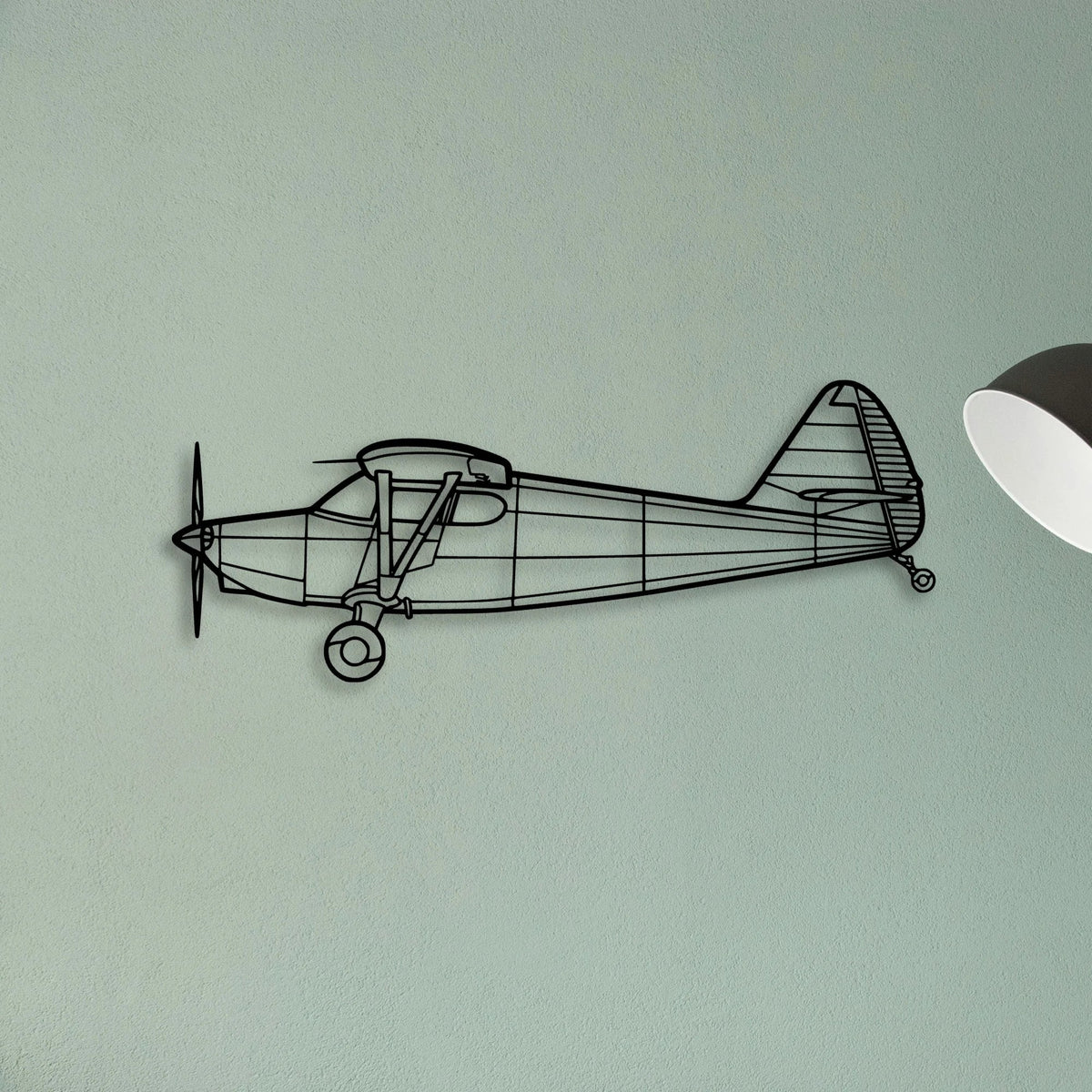 Bell 212 Sentry 2 Classic Aircraft Silhouette Metal Wall Art - Tinvibe