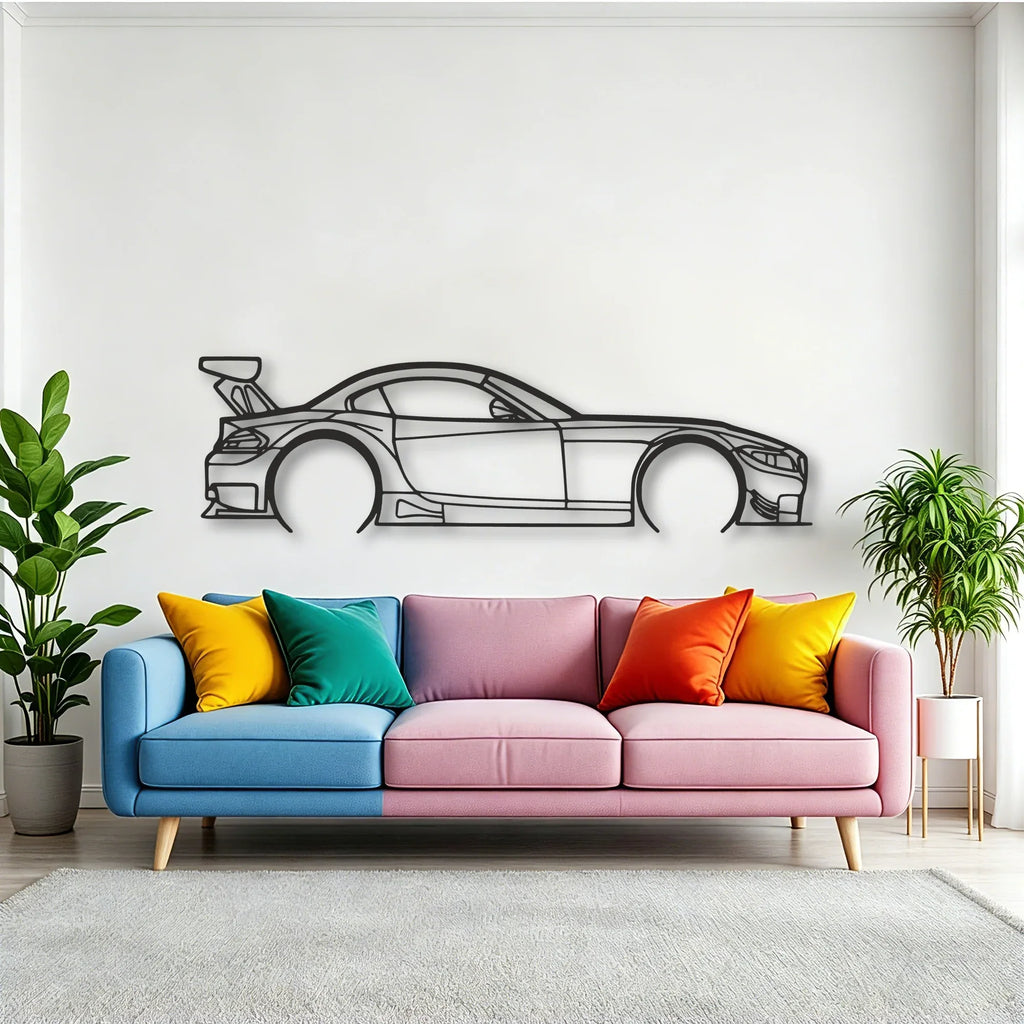 BMW Z4 E89 Classic Silhouette Metal Wall Art - Tinvibe