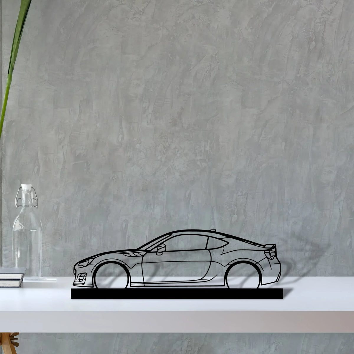 brz Silhouette Metal Art Stand - Tinvibe