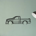 C Classic Silhouette Metal Wall Art - Tinvibe