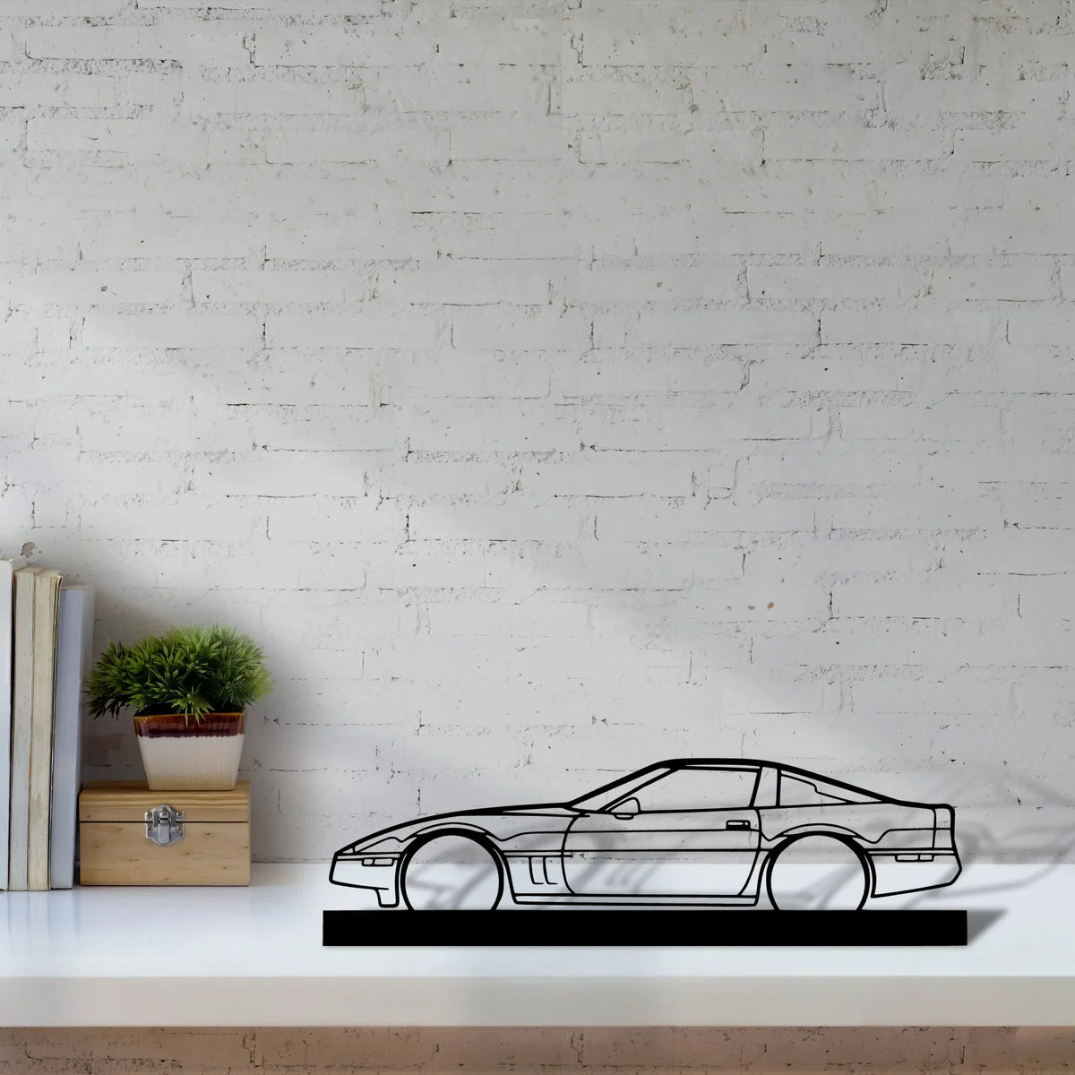 c4 Silhouette Metal Art Stand - Tinvibe
