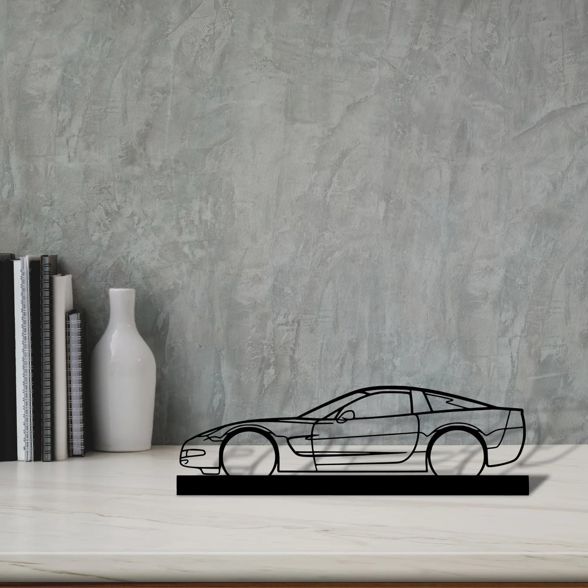 c5 Silhouette Metal Art Stand - Tinvibe