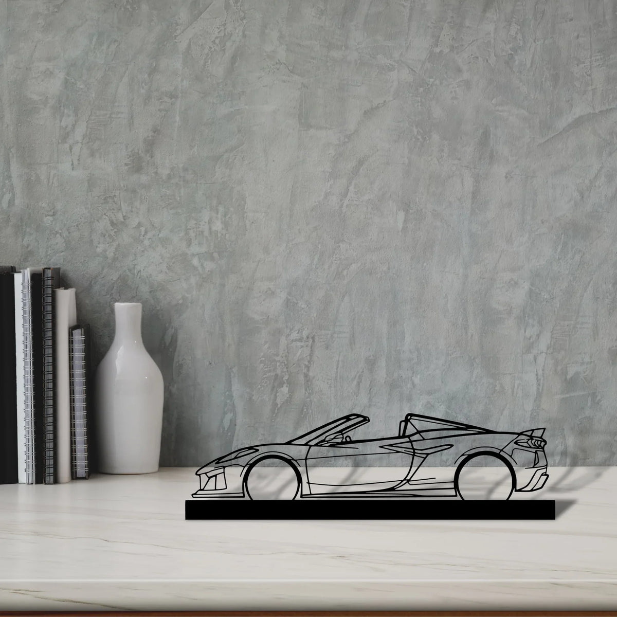 c8-z06 Silhouette Metal Art Stand - Tinvibe