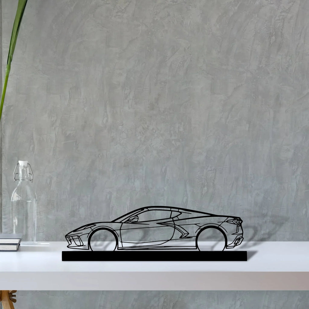 c8 Silhouette Metal Art Stand - Tinvibe