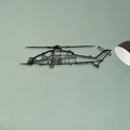 Ch 53K King Stallion Classic Aircraft Silhouette Metal Wall Art - Tinvibe