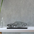 challenger-1972 Silhouette Metal Art Stand - Tinvibe