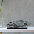 chiron-pur-sport-2021 Silhouette Metal Art Stand - Tinvibe