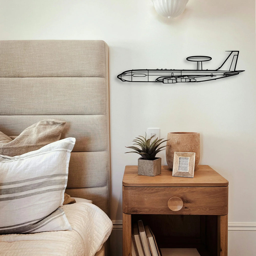 Columbia 350 Classic Aircraft Silhouette Metal Wall Art - Tinvibe