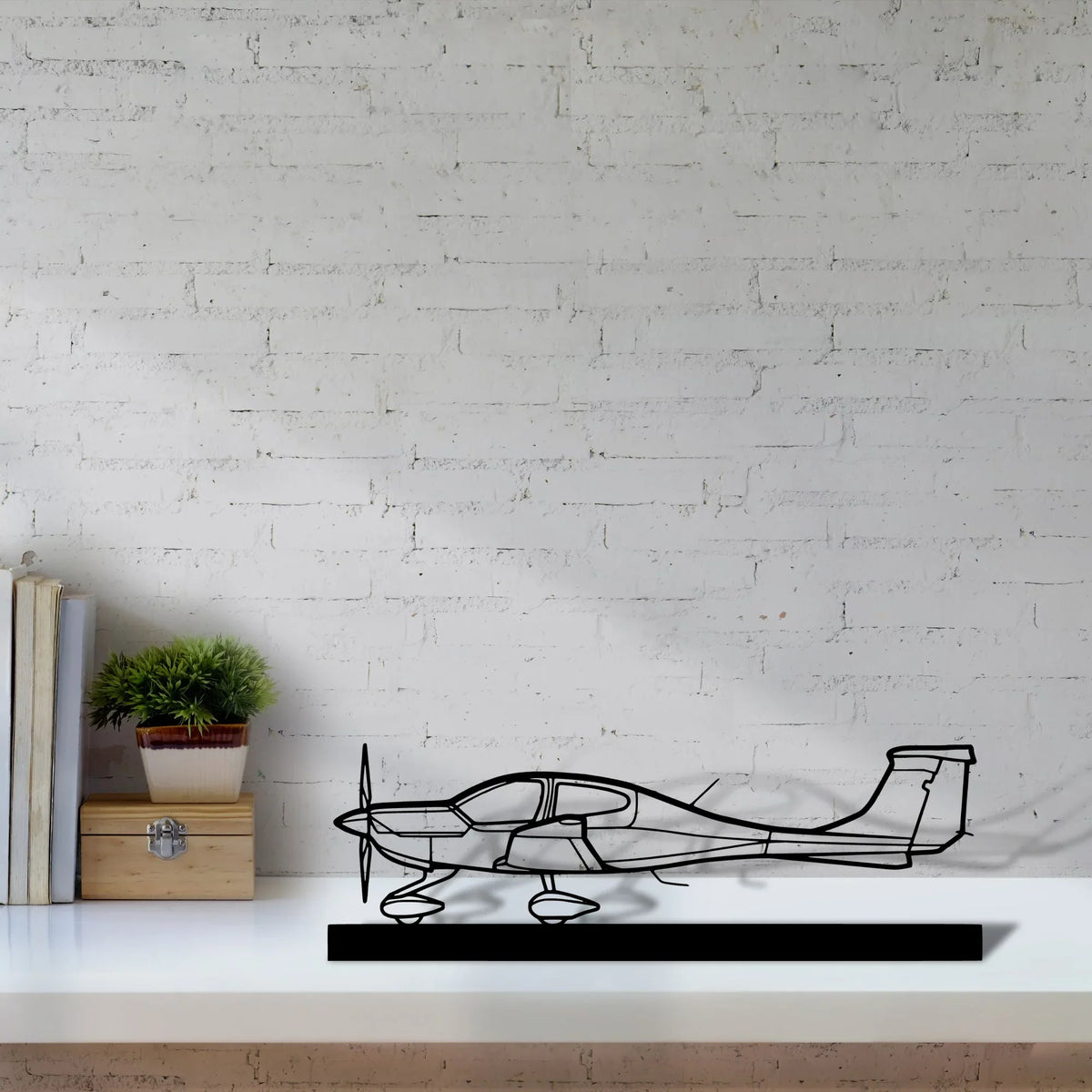 da40-2 Silhouette Metal Art Stand - Tinvibe