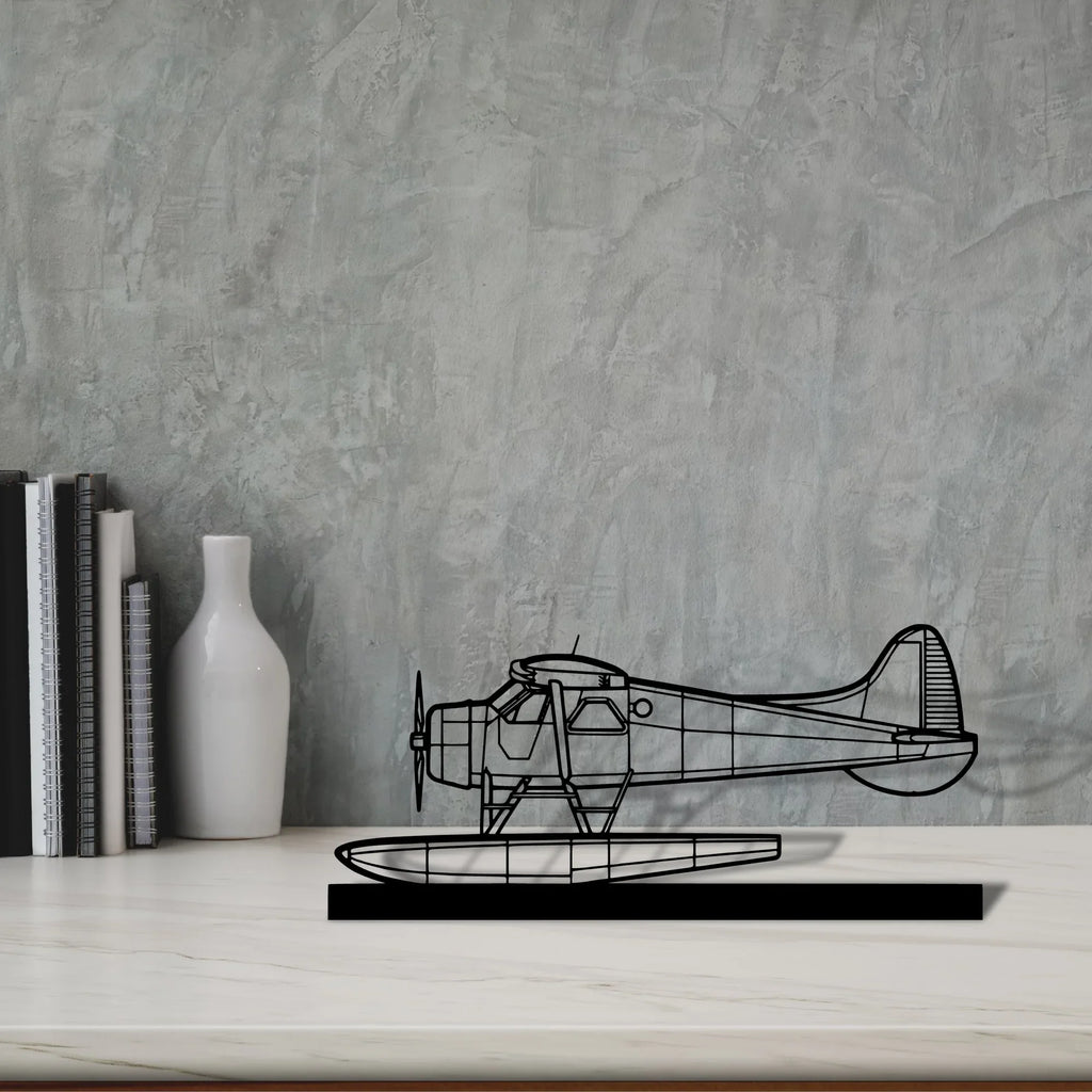 de-havilland-beaver-2 Silhouette Metal Art Stand - Tinvibe