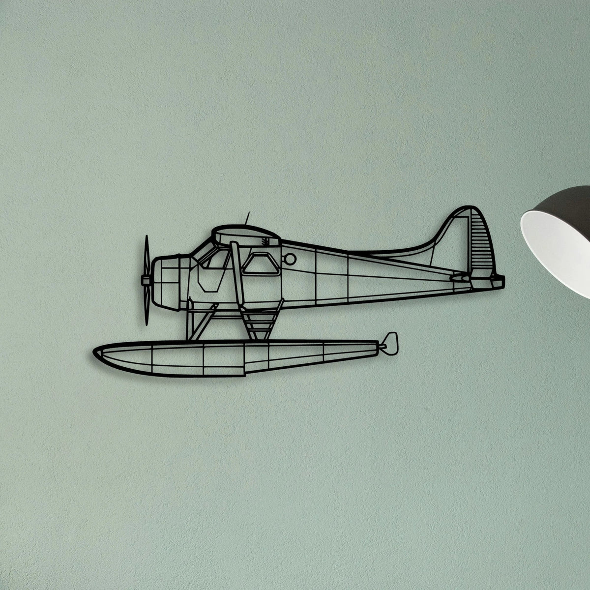 Douglas Md 11 Classic Aircraft Silhouette Metal Wall Art - Tinvibe