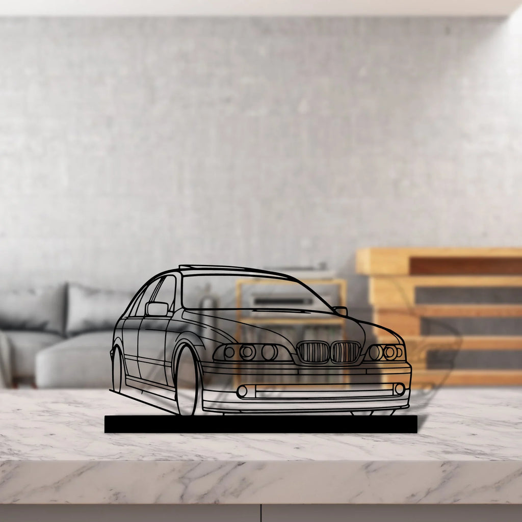 e39 Silhouette Metal Art Stand - Tinvibe