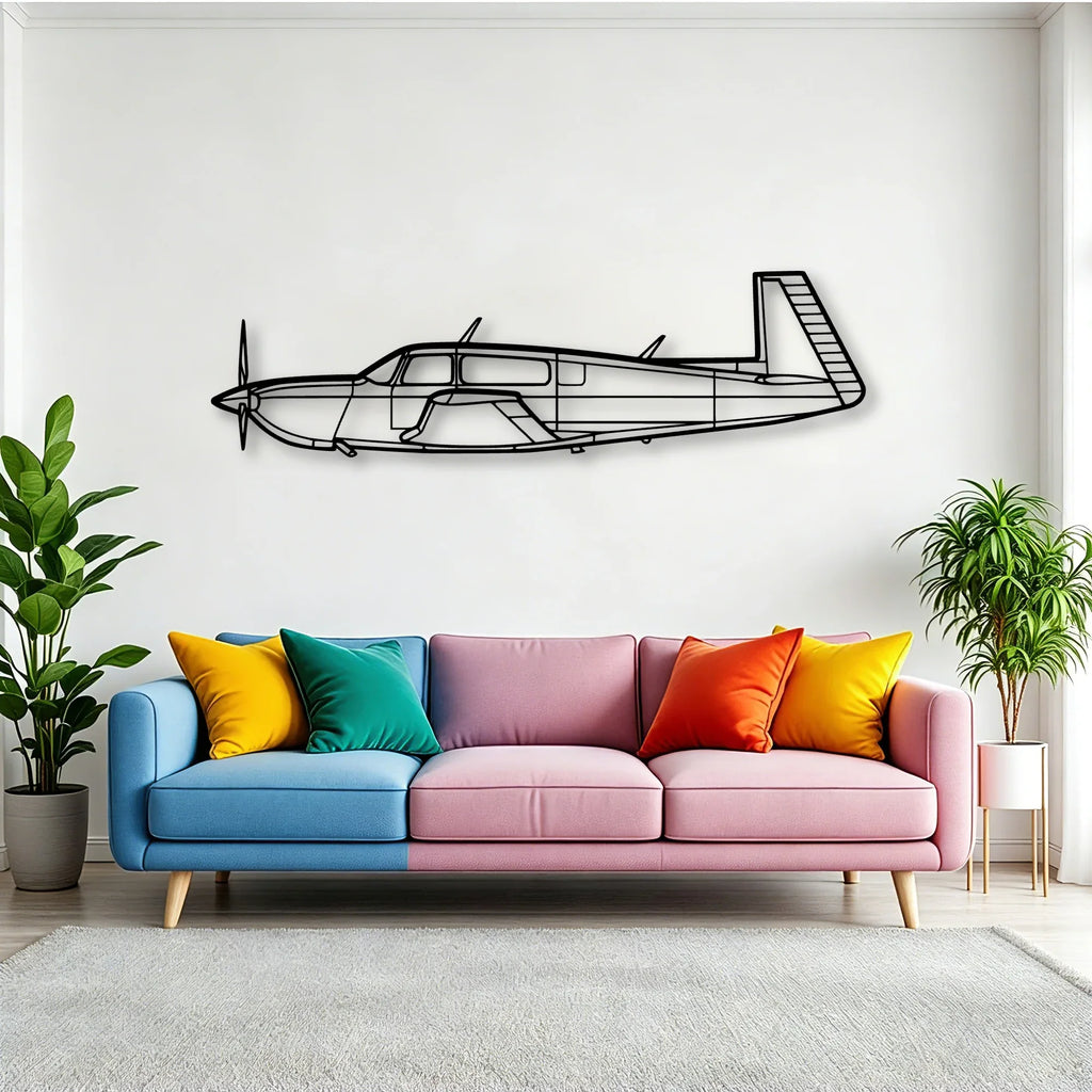 Ea 6B Prowler Classic Aircraft Silhouette Metal Wall Art - Tinvibe
