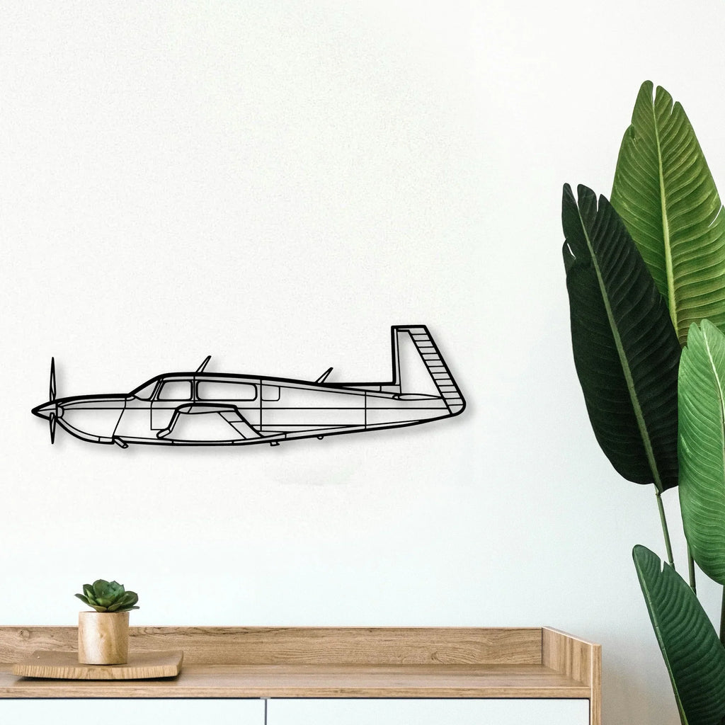 Ea 6B Prowler Classic Aircraft Silhouette Metal Wall Art - Tinvibe
