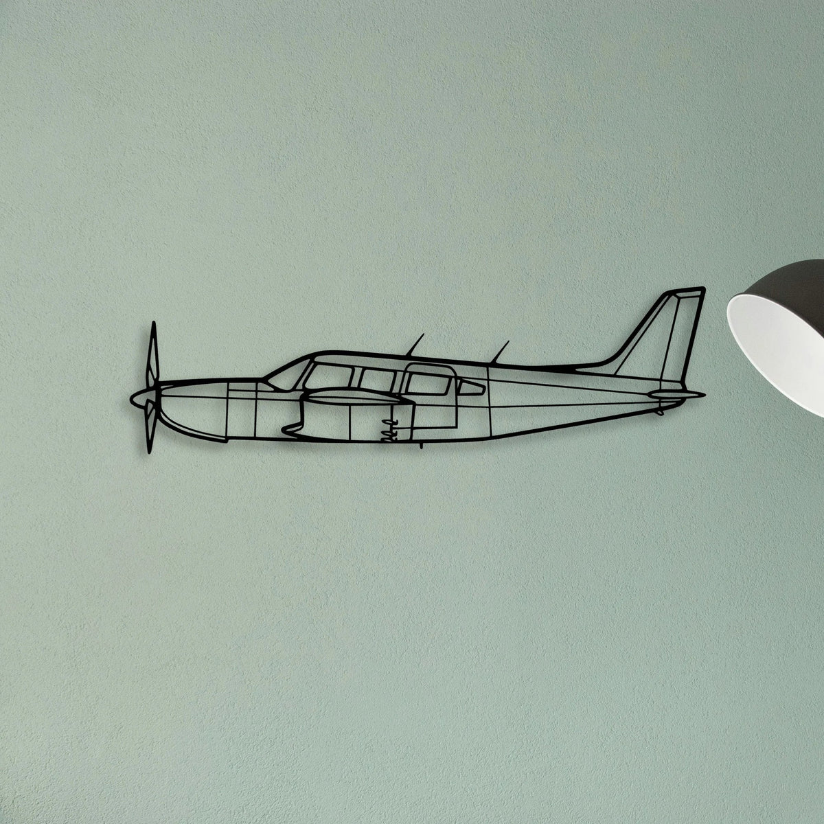 EC120 Classic Aircraft Silhouette Metal Wall Art - Tinvibe