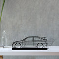 escort-cossworth-1993 Silhouette Metal Art Stand - Tinvibe