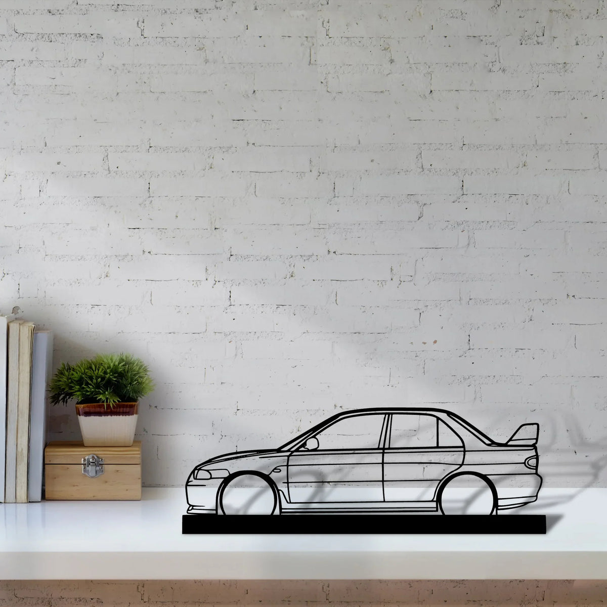 evo-3 Silhouette Metal Art Stand - Tinvibe