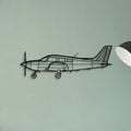 F 111 Aardvark Classic Aircraft Silhouette Metal Wall Art - Tinvibe