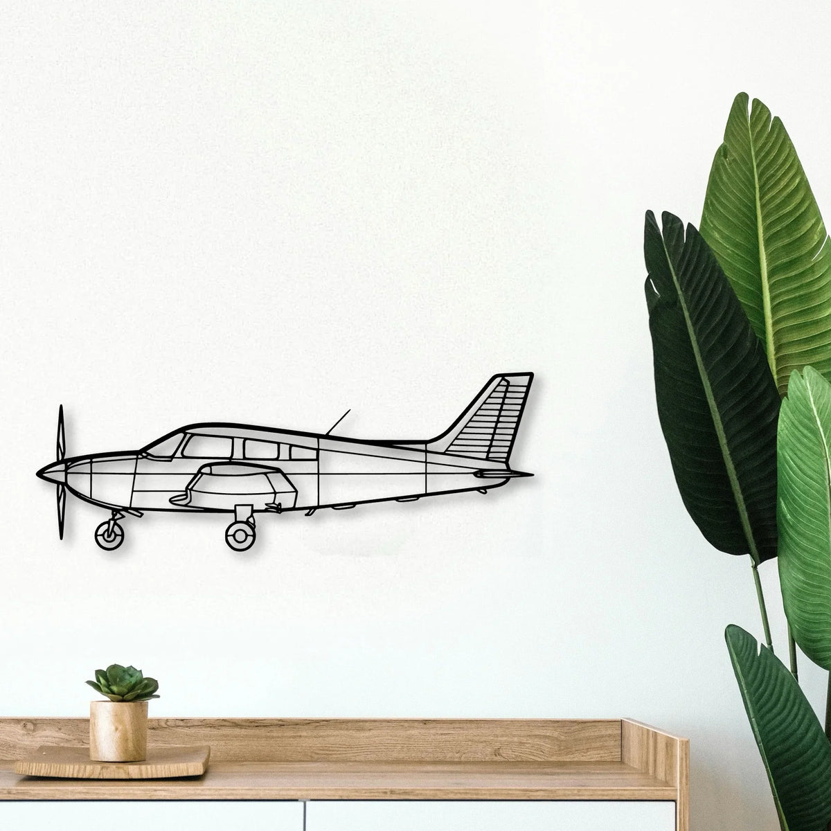 F 111 Aardvark Classic Aircraft Silhouette Metal Wall Art - Tinvibe