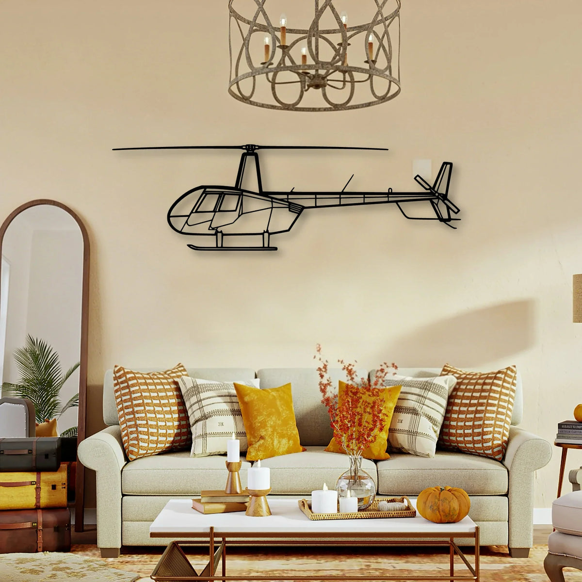 Falcon 900EX 2 Classic Aircraft Silhouette Metal Wall Art - Tinvibe