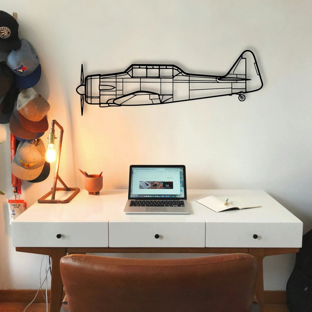 G650 Classic Aircraft Silhouette Metal Wall Art - Tinvibe