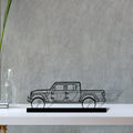 gladiator-2 Silhouette Metal Art Stand - Tinvibe
