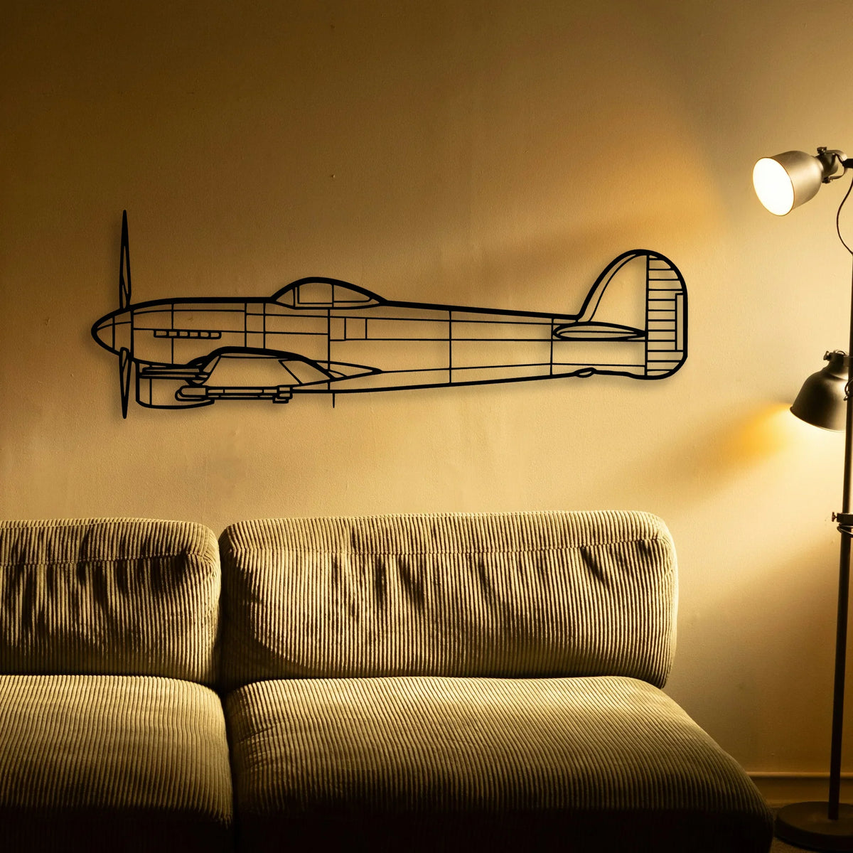 H145 Classic Aircraft Silhouette Metal Wall Art - Tinvibe