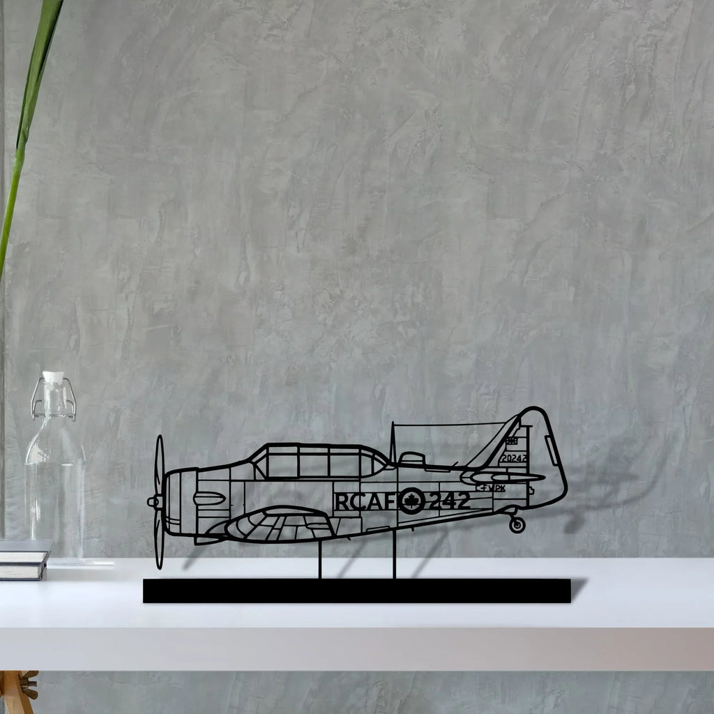 harvard Silhouette Metal Art Stand - Tinvibe