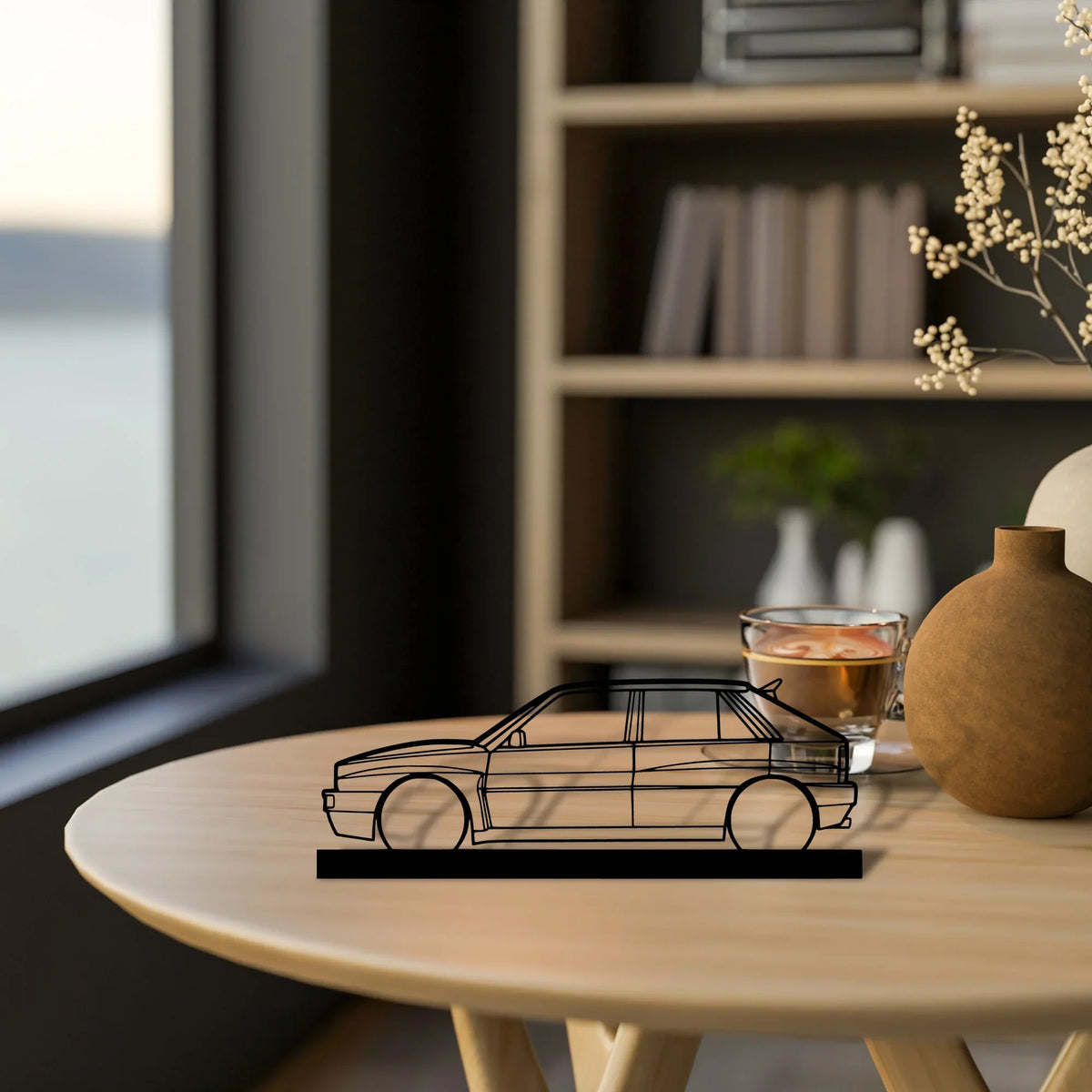 integrale Silhouette Metal Art Stand - Tinvibe