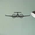 King Air 350 2 Classic Aircraft Silhouette Metal Wall Art - Tinvibe