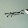 King Air C90A Classic Aircraft Silhouette Metal Wall Art - Tinvibe