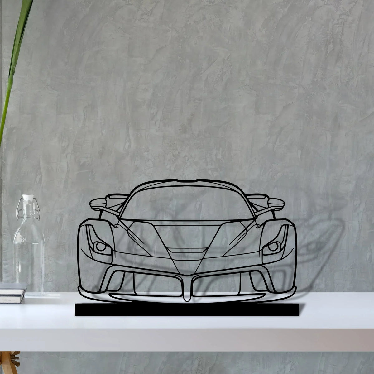 la Silhouette Metal Art Stand - Tinvibe
