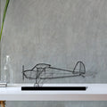 luscombe-8a Silhouette Metal Art Stand - Tinvibe