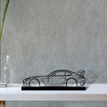 mercedes-amg-gt-black-series Silhouette Metal Art Stand - Tinvibe