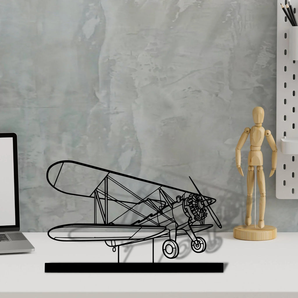 model-75-2 Silhouette Metal Art Stand - Tinvibe