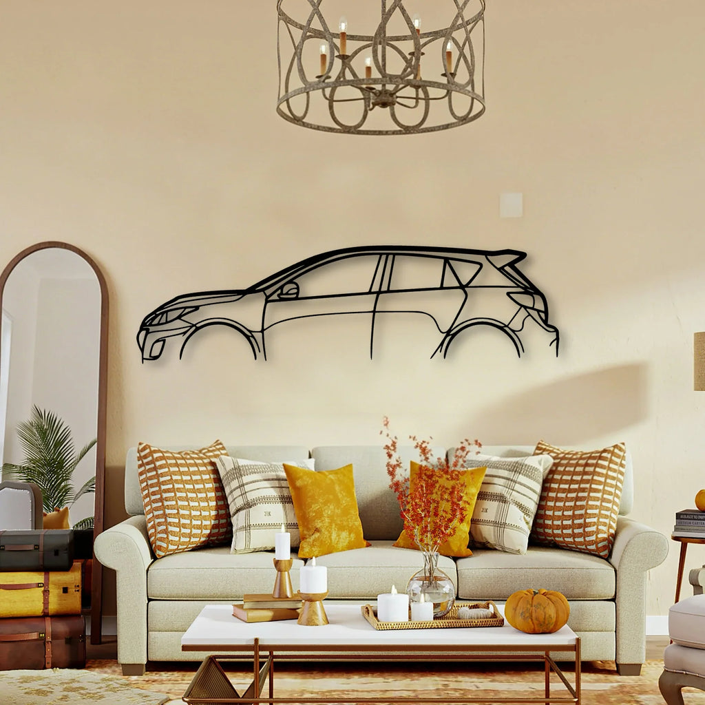 Mspeed 3 Classic Silhouette Metal Wall Art - Tinvibe
