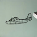 Mv 22 Osprey Classic Aircraft Silhouette Metal Wall Art - Tinvibe